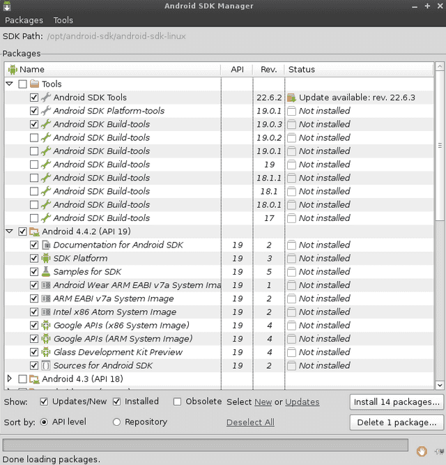Android versions Android versions